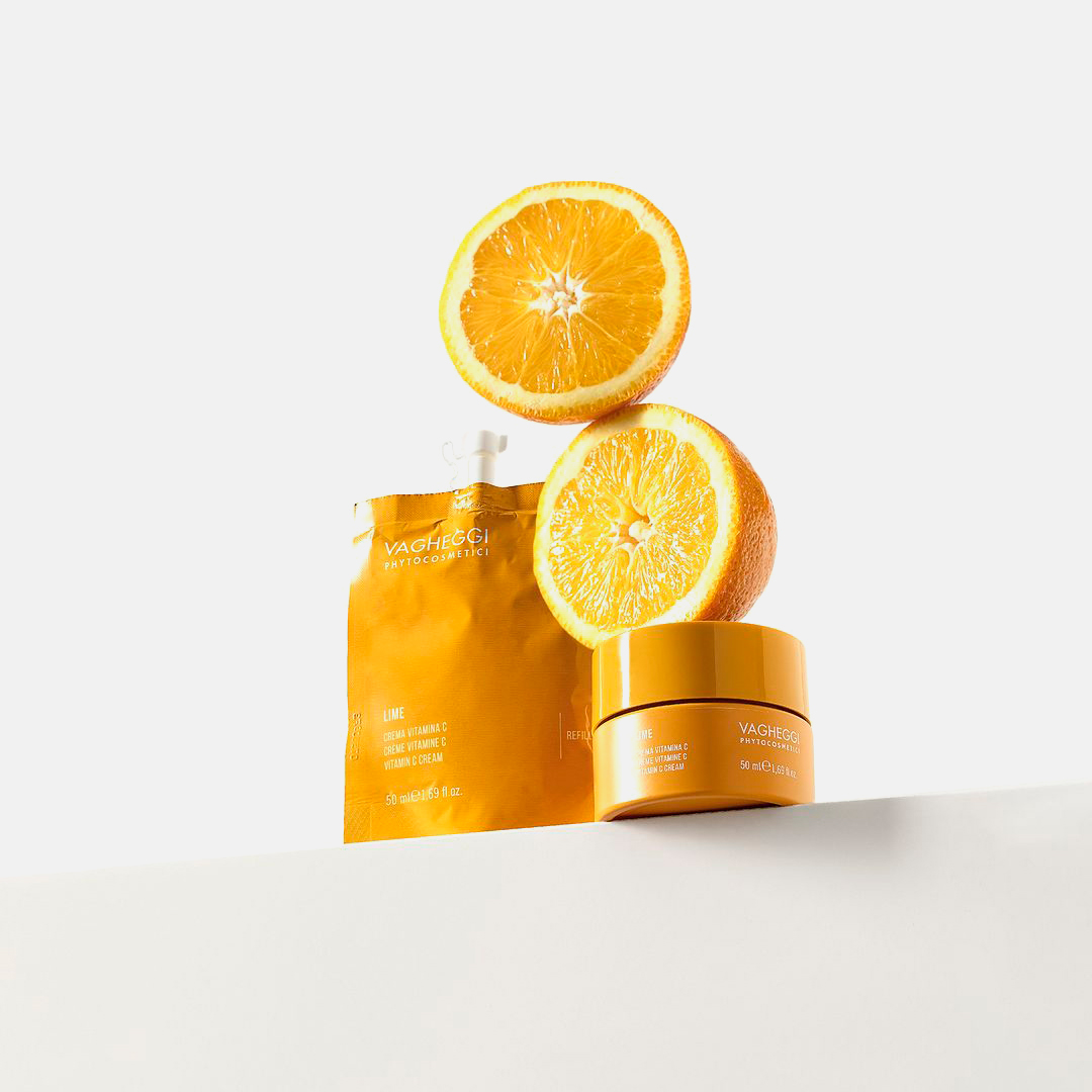 Crema facial vitamina C